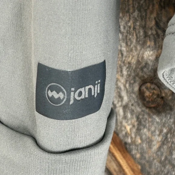 JANJII ROVER MERINO WOOL RUN PULLOVER 1/2 ZIP WOMEN SMALL S - Picture 3 of 7